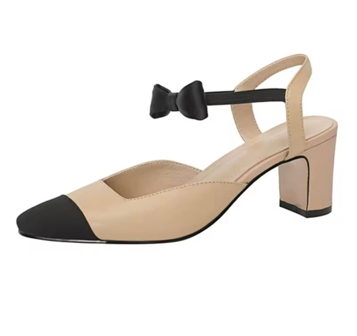 Carly Bow Heels Cream Size 1 IN STOCK