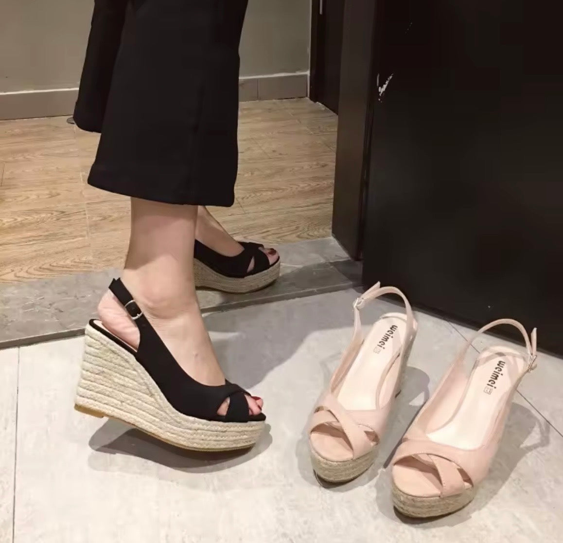 Elaine Wedge Shoes