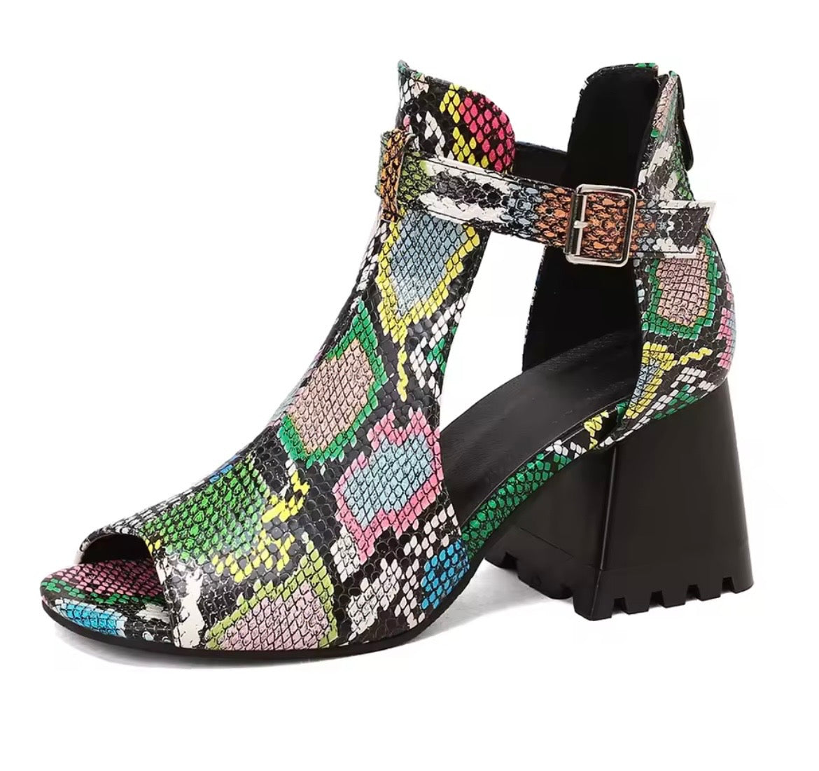 Shyla Peep-Toe Heels
