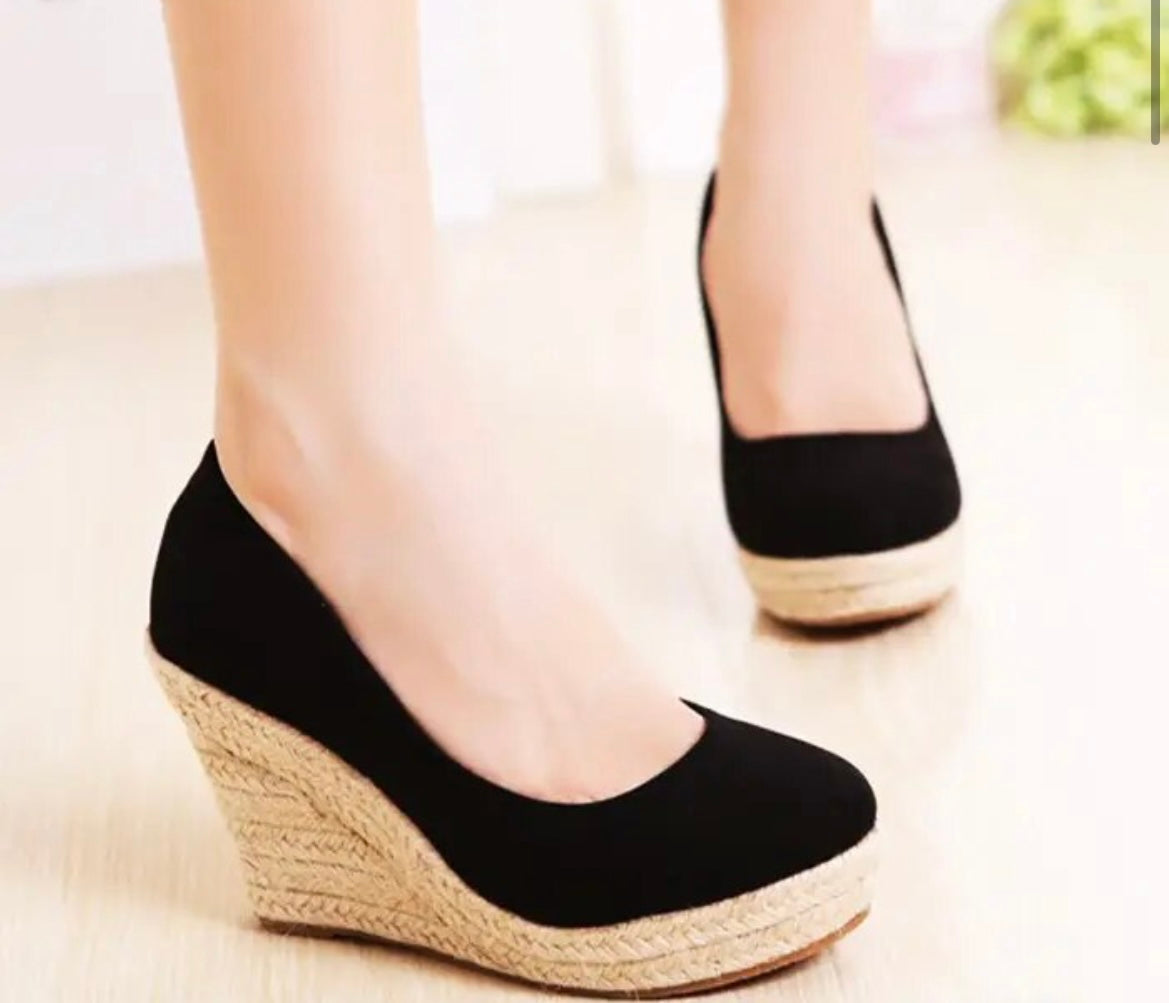 Charlotte Wedge Pumps