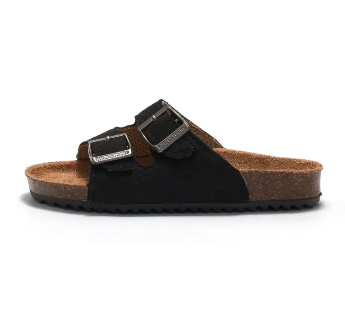 Natalie Cork Slide Sandals