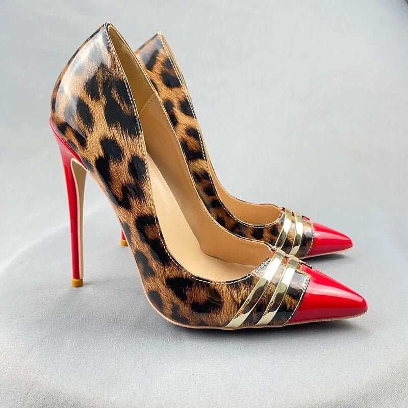 Diva Leopard Heels