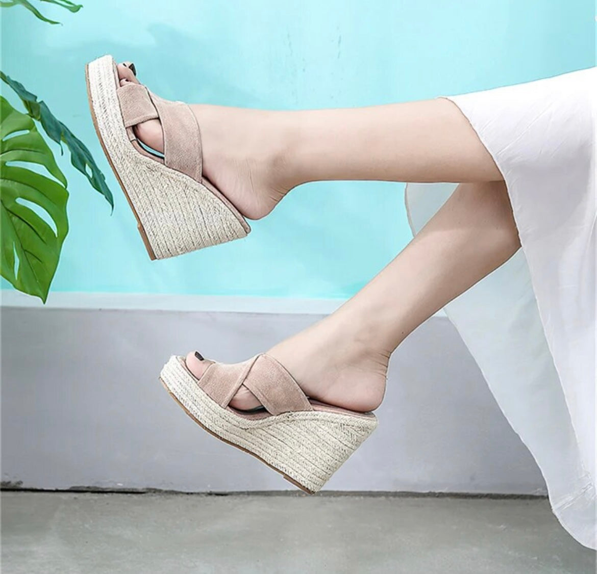 Sasha Wedge Sandals