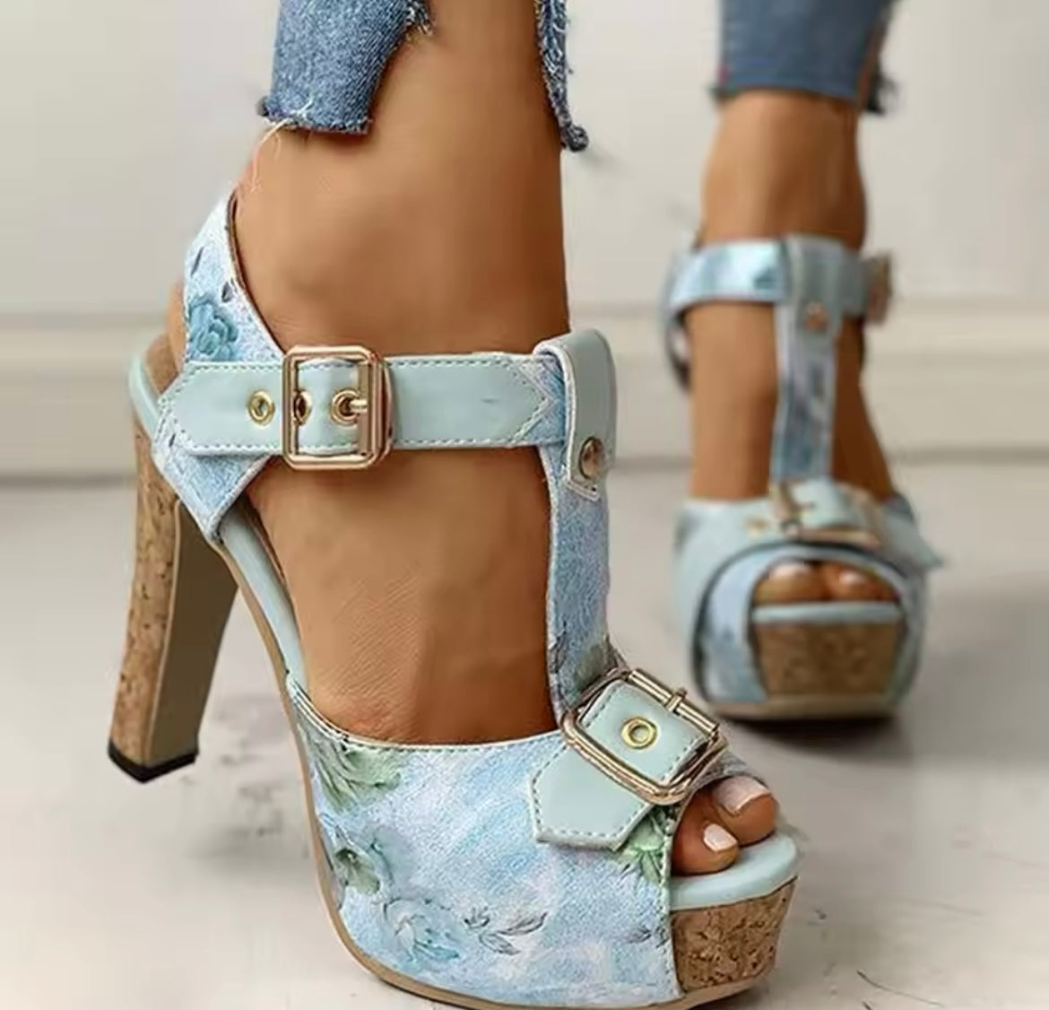 Olivia Floral Shoes