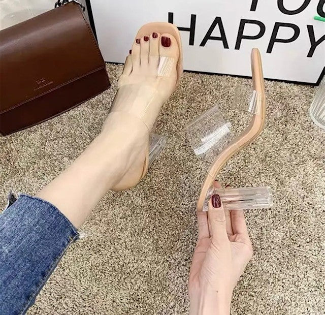 Coco Clear Heels
