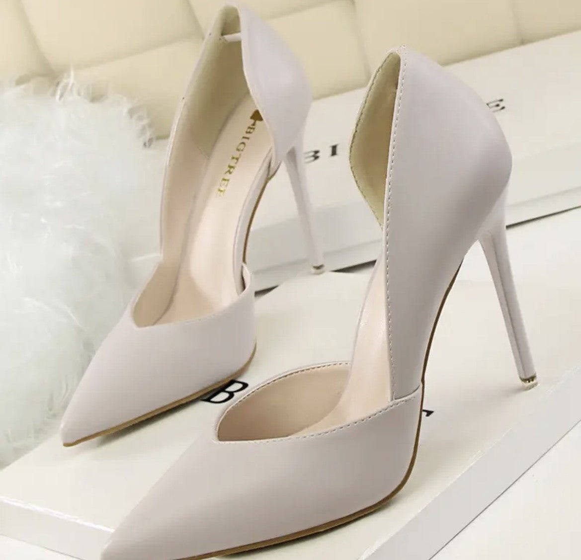 Eloise Heels Grey Size 2 IN STOCK